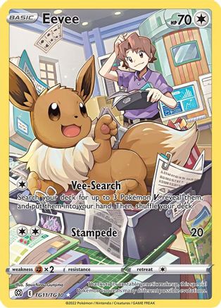 [PKM] Eevee (TG11/TG30) [Sword & Shield: Brilliant Stars]