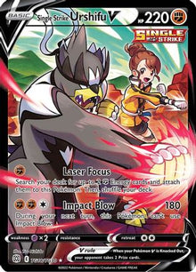 [PKM] Single Strike Urshifu V (TG18/TG30) [Sword & Shield: Brilliant Stars]