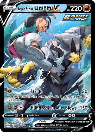 [PKM-R] Rapid Strike Urshifu V (TG20/TG30) [Sword & Shield: Brilliant Stars]