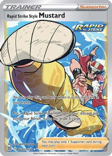 [PKM] Rapid Strike Style Mustard (TG27/TG30) [Sword & Shield: Brilliant Stars]