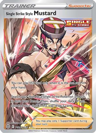 [PKM] Single Strike Style Mustard (TG28/TG30) [Sword & Shield: Brilliant Stars]