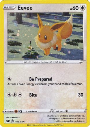 [PKM] Eevee (SWSH190) [Sword & Shield: Black Star Promos]