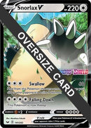 [PKM-R] Snorlax V (141/202) (Oversized) [Sword & Shield: Base Set]