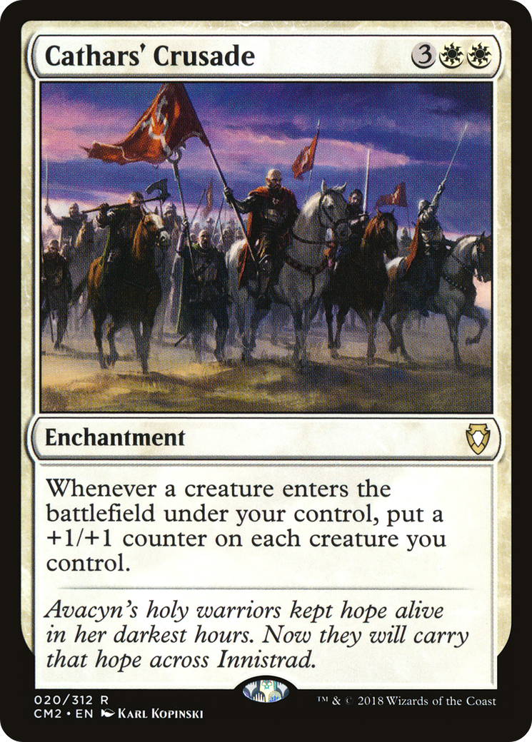 {R} Cathars' Crusade [Commander Anthology Volume II][CM2 020] - Misty Mountain Games