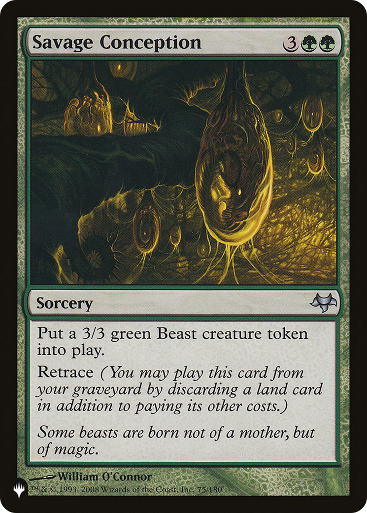 {C} Savage Conception [LIST EVE-75]