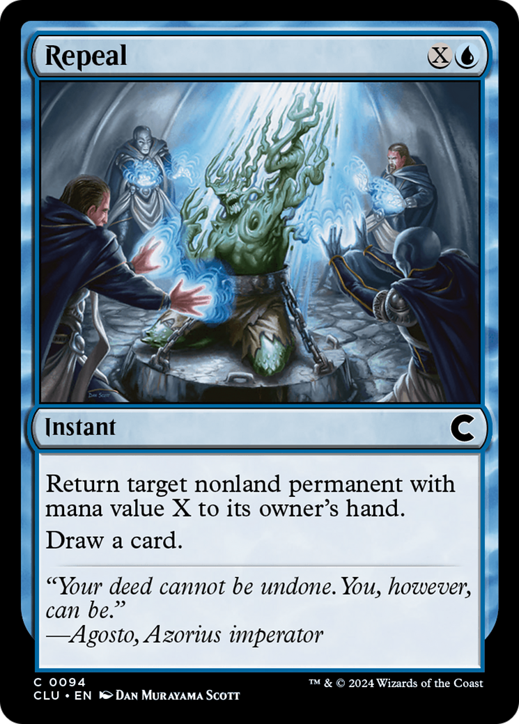 {C} Repeal [Ravnica: Clue Edition][CLU 094]