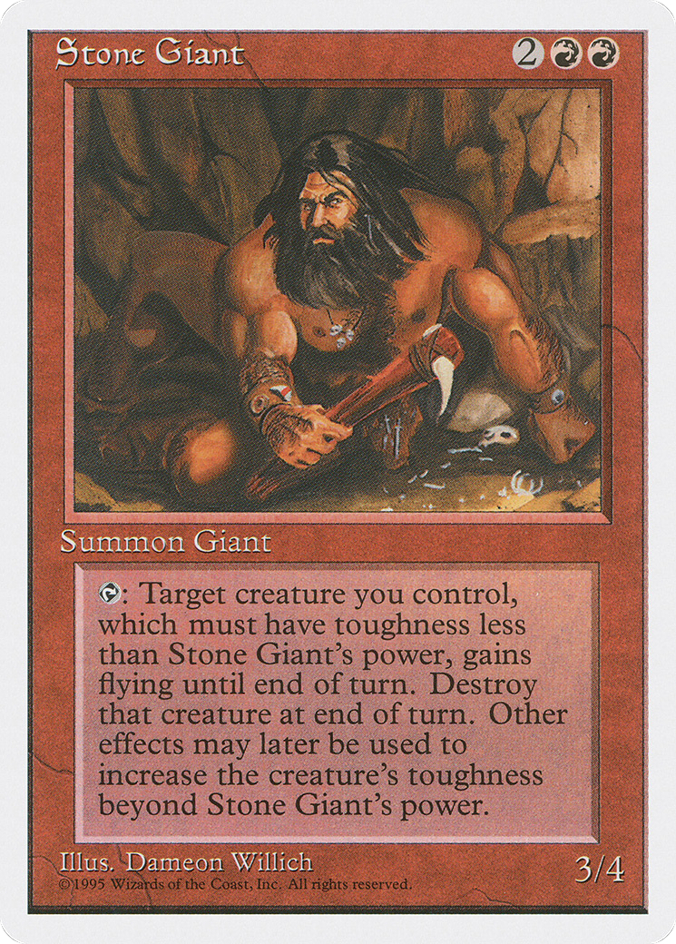 {C} Stone Giant [Fourth Edition][4ED 223] - Misty Mountain Games