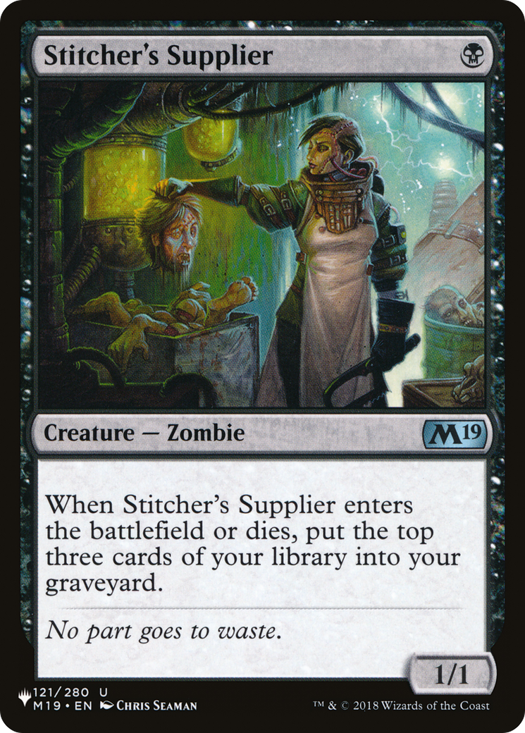 Stitcher's Supplier [LIST 121/280]