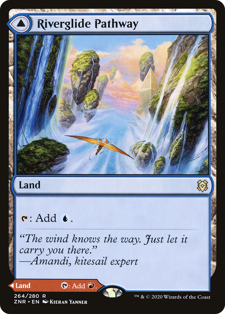 {R} Riverglide Pathway // Lavaglide Pathway [Zendikar Rising][ZNR 264]