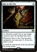 {R} Key to the City [Kaladesh Prerelease Promos][PR KLD 220]