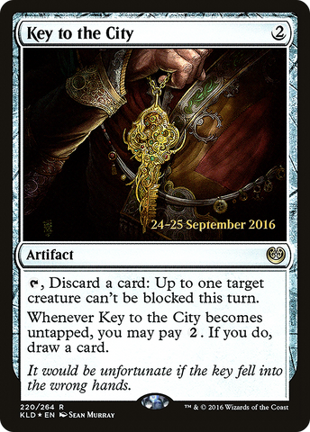 {R} Key to the City [Kaladesh Prerelease Promos][PR KLD 220]