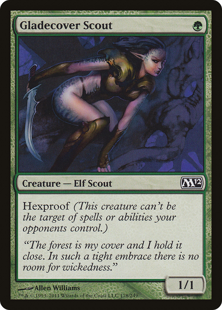 {C} Gladecover Scout [Magic 2012][M12 178]