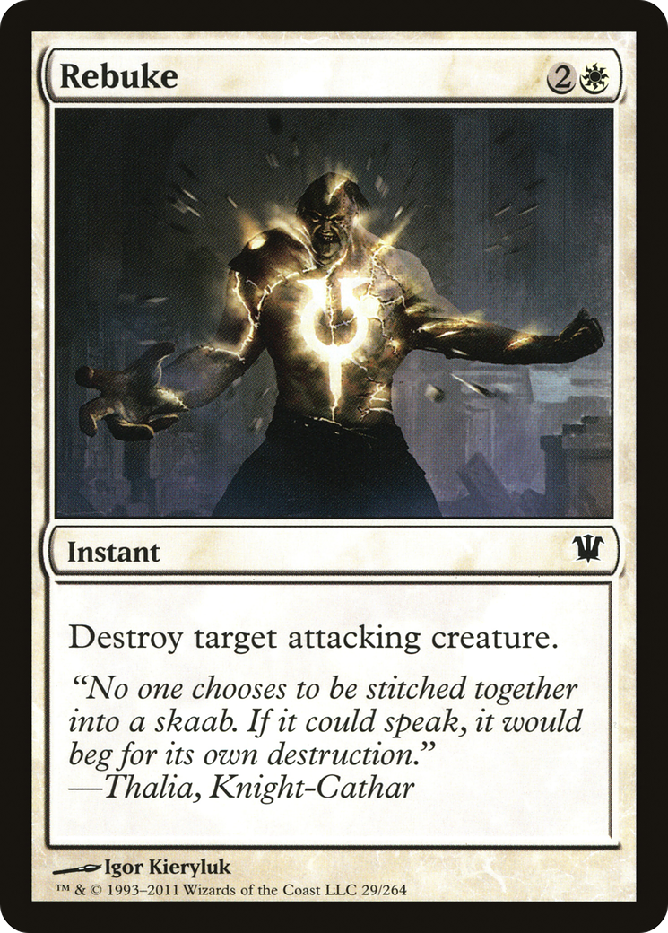 {C} Rebuke [Innistrad][ISD 029] - Misty Mountain Games