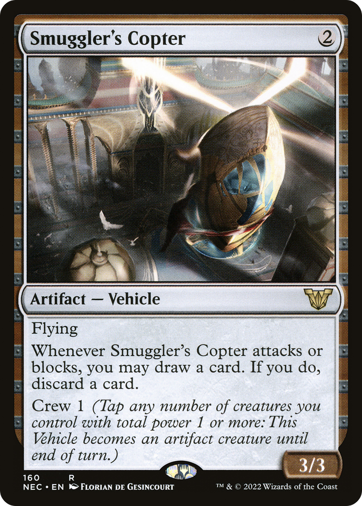 {R} Smuggler's Copter [Kamigawa: Neon Dynasty Commander][NEC 160]