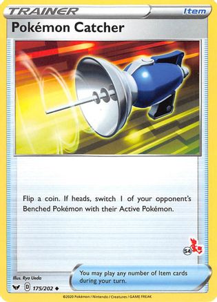 [PKM] Pokemon Catcher (175/202) (Cinderace Stamp #54) [Battle Academy 2022]