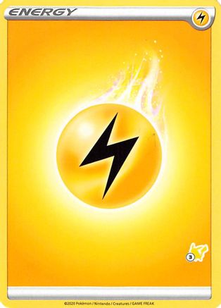 [PKM BE] Lightning Energy (Pikachu Stamp #3) [Battle Academy 2022]