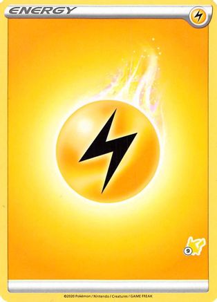 [PKM BE] Lightning Energy (Pikachu Stamp #9) [Battle Academy 2022]