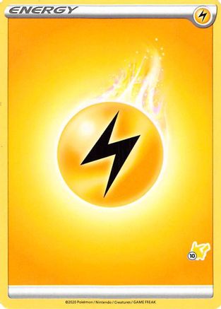 [PKM BE] Lightning Energy (Pikachu Stamp #10) [Battle Academy 2022]