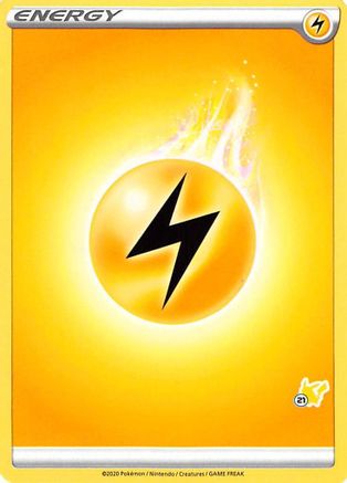 [PKM BE] Lightning Energy (Pikachu Stamp #21) [Battle Academy 2022]