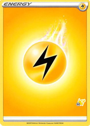 [PKM BE] Lightning Energy (Pikachu Stamp #22) [Battle Academy 2022]