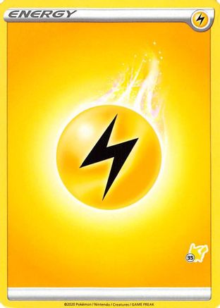 [PKM BE] Lightning Energy (Pikachu Stamp #35) [Battle Academy 2022]
