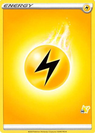 [PKM BE] Lightning Energy (Pikachu Stamp #48) [Battle Academy 2022]