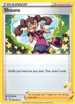 [PKM] Shauna (240/264) (Pikachu Stamp #50) [Battle Academy 2022]