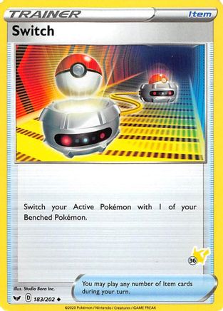 [PKM] Switch (183/202) (Pikachu Stamp #36) [Battle Academy 2022]