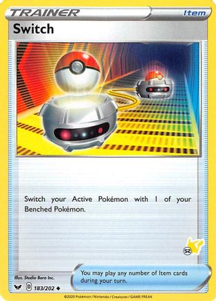[PKM] Switch (183/202) (Pikachu Stamp #52) [Battle Academy 2022]