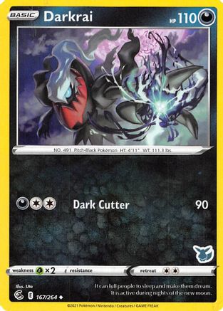 [PKM] Darkrai (167/264) (Eevee Deck) [Battle Academy 2022]