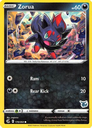 [PKM] Zorua (170/264) (Eevee Deck) [Battle Academy 2022]