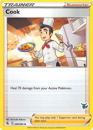 [TR] Cook (228/264) (Eevee Deck) [Battle Academy 2022]