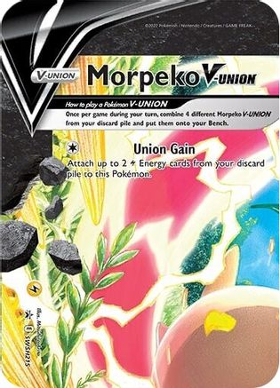[PKM] Morpeko V-UNION (SWSH215) [Sword & Shield: Black Star Promos]