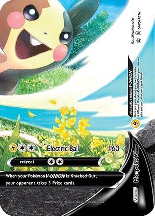 [PKM-R] Morpeko V-UNION (SWSH218) [Sword & Shield: Black Star Promos]