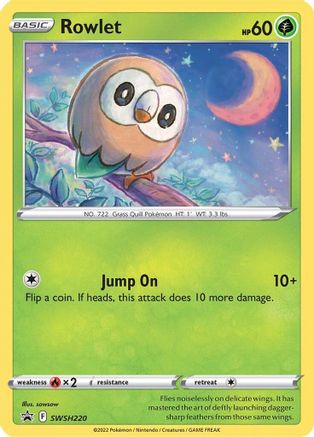 [PKM] Rowlet (SWSH220) [Sword & Shield: Black Star Promos]
