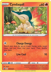 [PKM] Cyndaquil (SWSH221) [Sword & Shield: Black Star Promos]