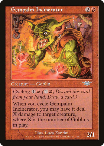 {C} Gempalm Incinerator [Legions][LGN 094]