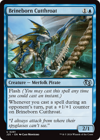 {C} Brineborn Cutthroat [Foundations Jumpstart][J25 291]