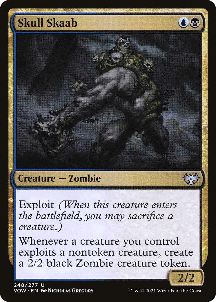{C} Skull Skaab [Innistrad: Crimson Vow][VOW 248]