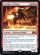 {R} Cavalier of Flame [Core Set 2020 Prerelease Promos][PR M20 125]