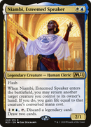 {R} Niambi, Esteemed Speaker (Promo Pack) [Core Set 2021 Promos][PP M21 222]