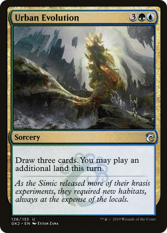 {C} Urban Evolution [Ravnica Allegiance Guild Kit][GK2 126]