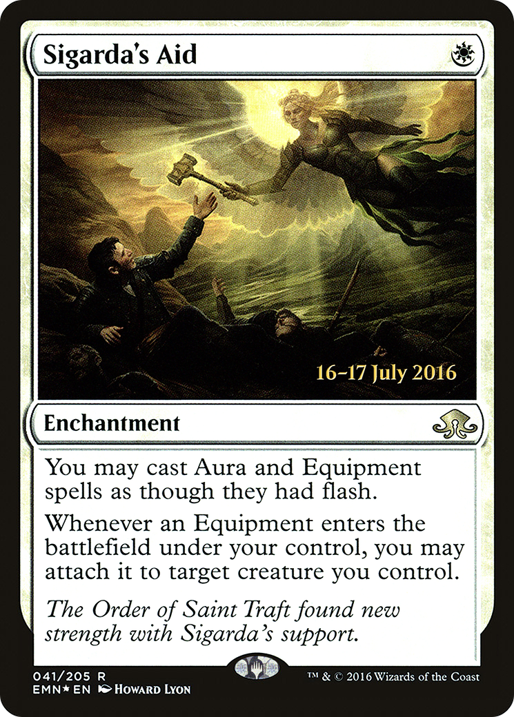 {R} Sigarda's Aid [Eldritch Moon Prerelease Promos][PR EMN 041] - Misty Mountain Games