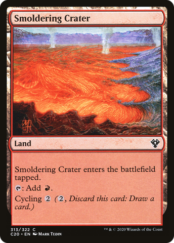 {C} Smoldering Crater [Commander 2020][C20 313]