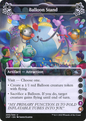 {C} Balloon Stand (5-6) [Unfinity][UNF 200]