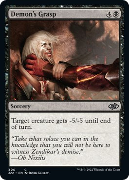 {C} Demon's Grasp [Jumpstart 2022][J22 400]