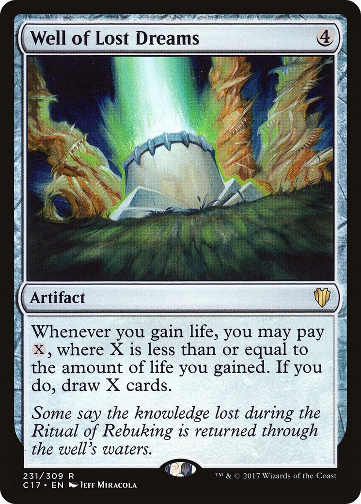 {R} Well of Lost Dreams [Commander 2017][C17 231] - Misty Mountain Games