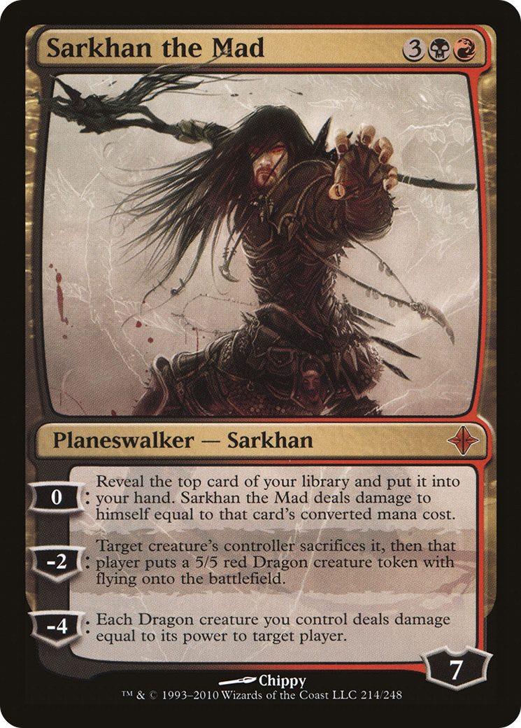 {R} Sarkhan the Mad [Rise of the Eldrazi][ROE 214] - Misty Mountain Games