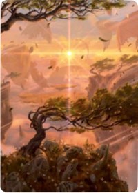 {A} Windswept Heath Art Card [Zendikar Rising Art Series][AZNR 030]