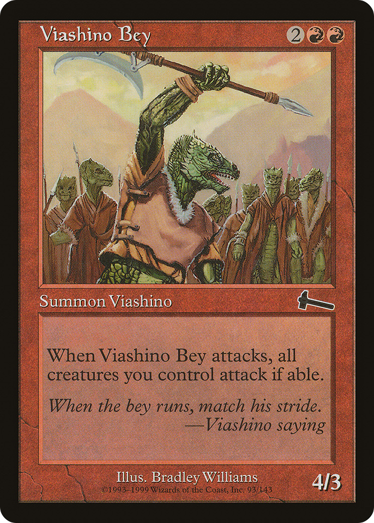 {C} Viashino Bey [Urza's Legacy][ULG 093] - Misty Mountain Games